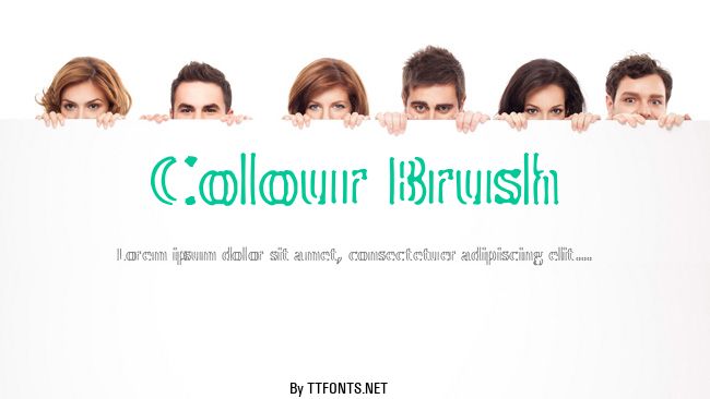 Colour Brush example